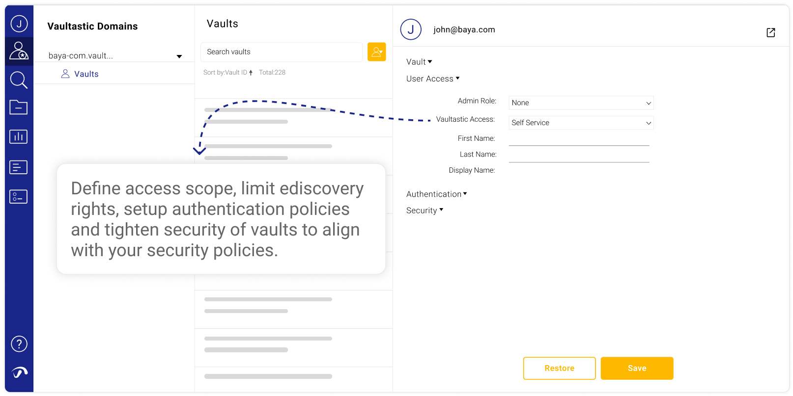 define-vault-behaviour-and-security-policies